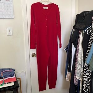Victoria’s Secret country authentic. Red long Johns. Good condition